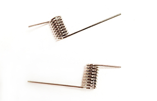 Hair clip coil torsion spring