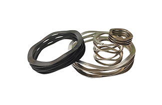 Flat wire wave spring