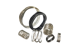 Flat wire wave spring