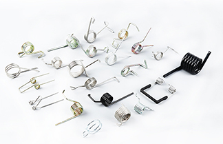 Metal helical spring